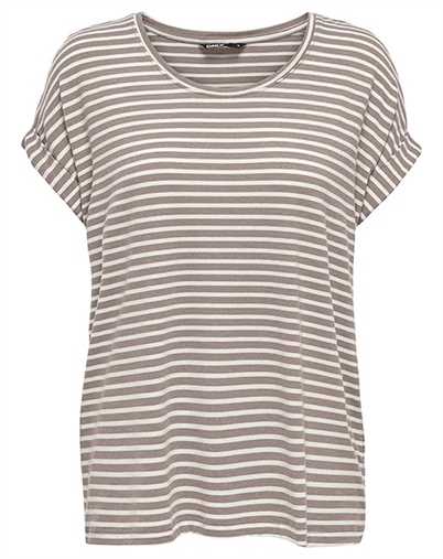 Only - ONLMoster Stripe O-Neck T-Shirt - Etherea/Cloud Dance